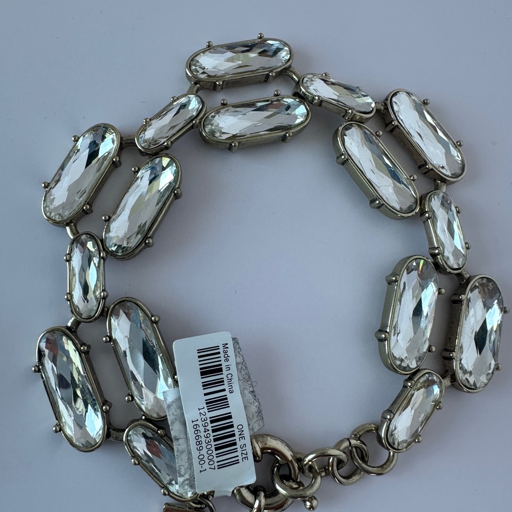 Banana Republic Silver and Cream Bracelet Set - 3 Bracelets - Picture 12 of 12